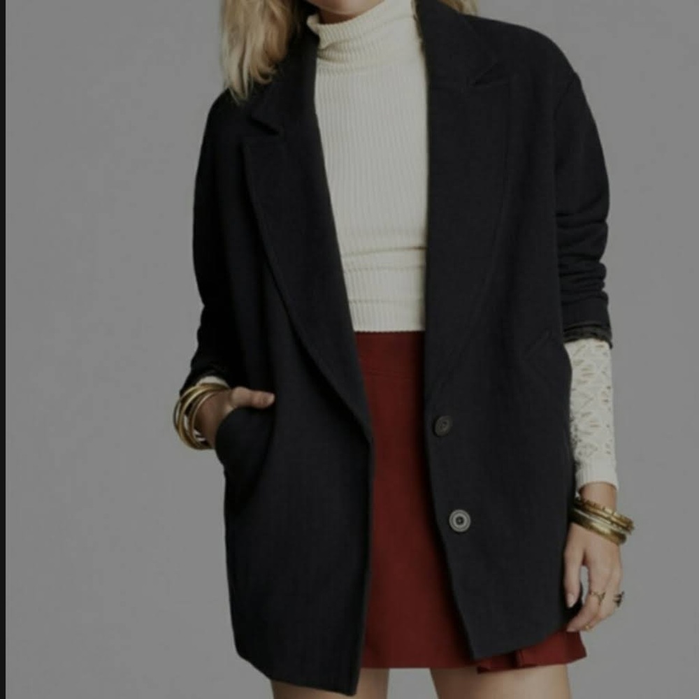 Free People oversized knit jacket Sz XS
